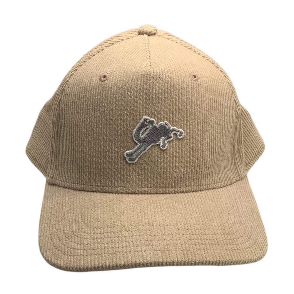Legacy Corduroy Snapback Hat Tan Adjustable Strapback Cap Logo Camel Embroidery